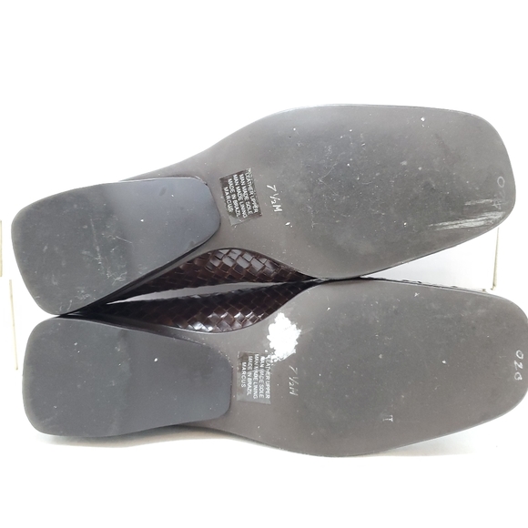 Enzo Angiolini Leather Mules size 7½ - Picture 6 of 7